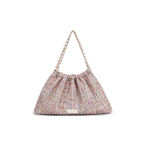 UNITE STAR Полиэстер Сумка-тоут на плечо сумка через плечо стандартная женская коралловый белый розовый черный