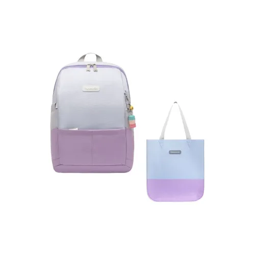 Rainbow Girl Oxford Backpack Regular Women's Multicolor