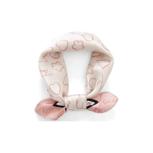 YOUYOULAN Шелковые шарфы для женщин