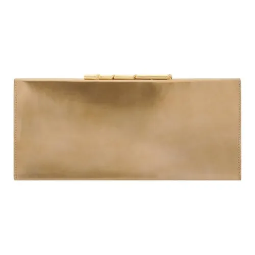 Lanvin Телячья кожа Сумка Сумка через плечо Клатч Стандартный Женский Золотой