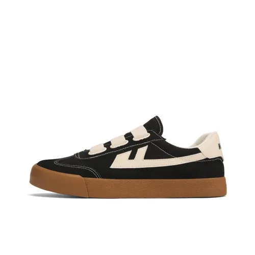 WARRIOR Low-Top Sneakers Черный Бежевый Коричневый Унисекс
