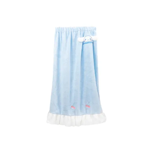 Санрио Корица Собака Купальный костюм Синий Женские Банные халаты