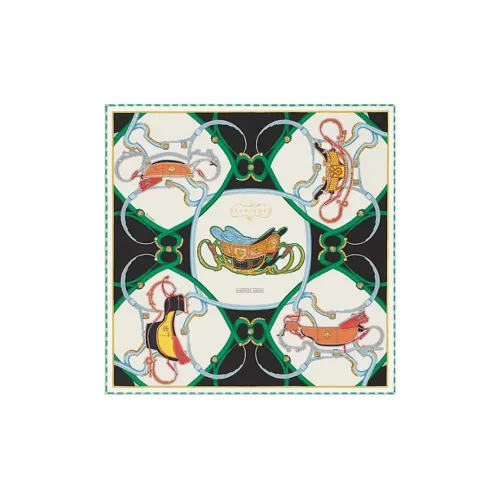 HERMES Шелковые шарфы для женщин многоцветные