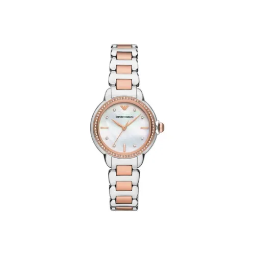 EMPORIO ARMANI Women's Watch Кварцевый механизм 32 мм белый циферблат