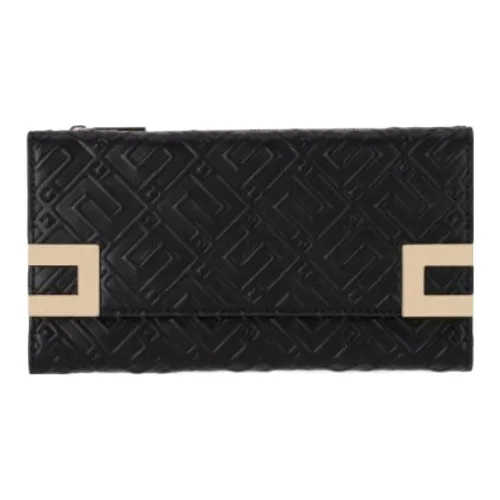 Elisabetta Franchi ПУ (полиуретан) Полиуретан Сумка через плечо Клатч Женский Черный