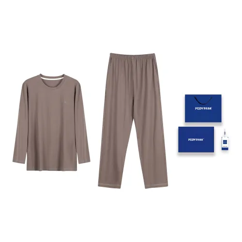 Floating light islands Светло-коричневый Мужской Подарочный набор пижам