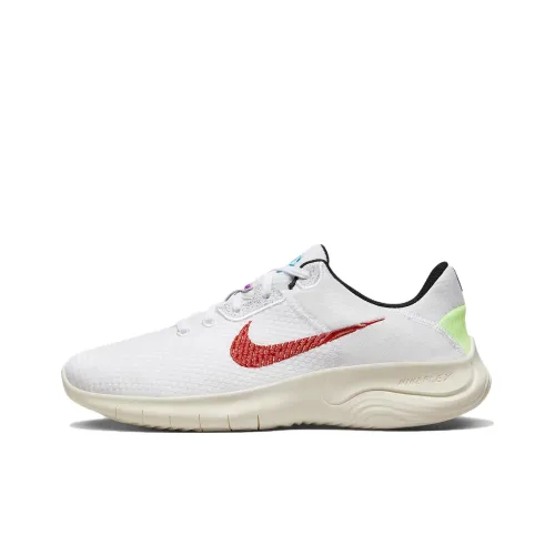 Nike Flex Experience Run 11 Low Топ Беговые кроссовки Мужской Белый