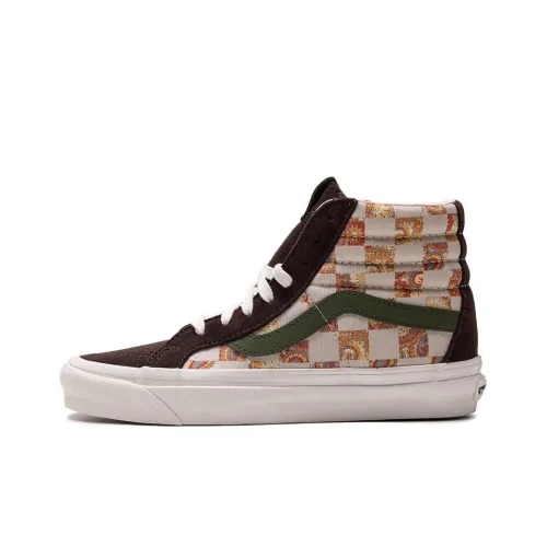 Vans Скейтборд Кроссовки Высокие Коричневые Унисекс