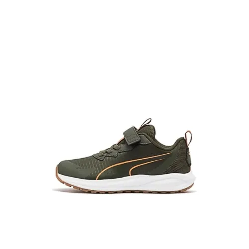 PUMA Twitch Runner Детская беговая обувь Низкий топ Яшма Для дошкольников