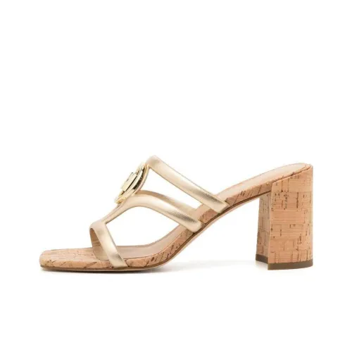 MICHAEL KORS Hampton Слипоны Женские Золотые