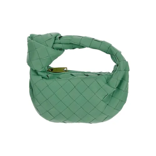 Bottega Veneta Jodie Sheepskin Bag Mini Women's Green Bottega Veneta Jodie Овчина Сумка Мини Женская Зеленая