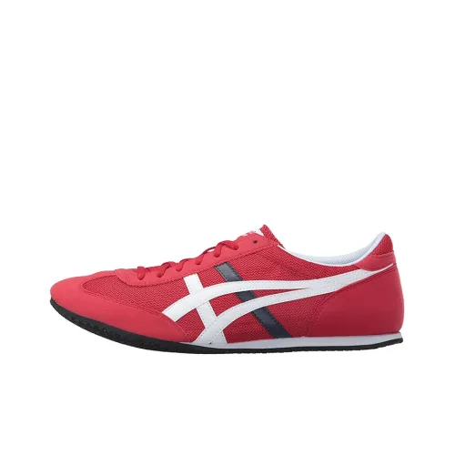 Onitsuka Tiger Machu Racer Low Топ Повседневная обувь Мужская Красная