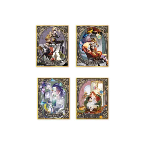 Aiman The Fifth Personality Серия Пятилетия Colored Бумага Набор из 4 Штук Листов Мерч по IP