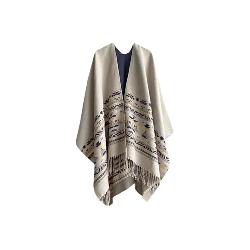 Youyoulan Полиэстер Шали Женские