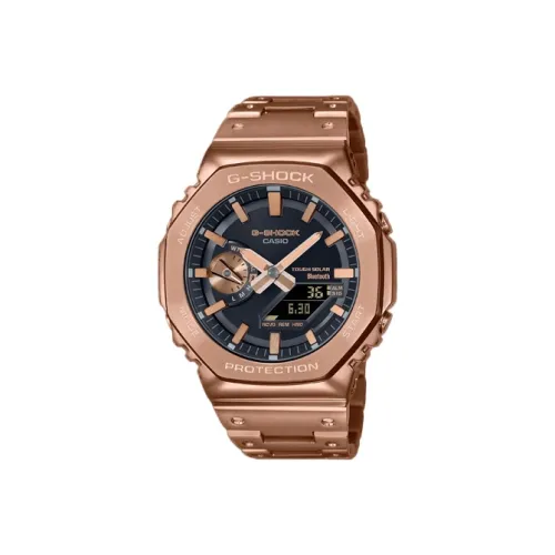 CASIO г Shock Collection Солнечный Кварцевый механизм Часы Мужские Черный циферблат GM B2100GD 5A