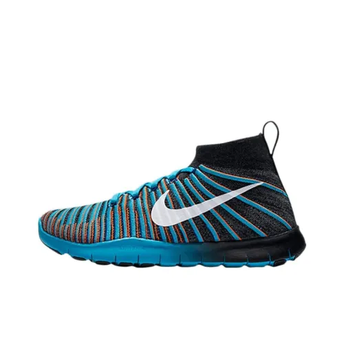 Nike Free Train Force Амортизация MID Тренировочные кроссовки Мужские Синий Черный