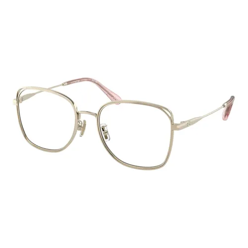 COACH Металл Нерегулярная форма Оправы для очков Женские Розовый