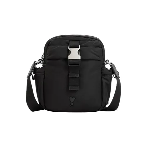 AMIPARIS Нейлоновая сумка через плечо стандартная мужская черная