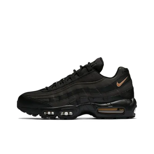 Nike Air Max 95 PRM Low Топ Повседневная обувь Мужская Черная