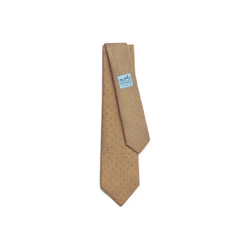 HERMES Glenan Ties Men's Orange HERMES Glenan Ties Мужской Оранжевый