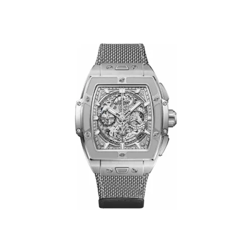 HUBLOT Soul BIG BANG Collection Автоматический Механический Механизм Мужские Часы Часы 42 мм Черепный Циферблат
