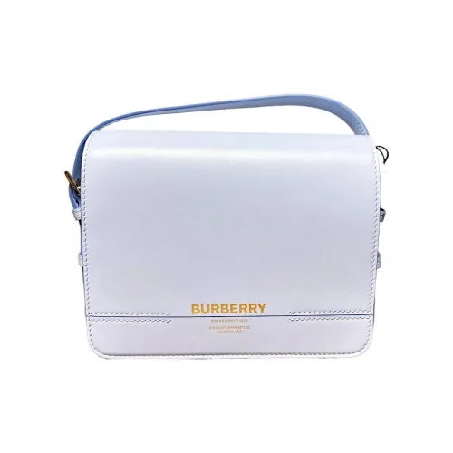 Burberry Кожа Сумка через плечо Сумка на плечо Женская Синяя