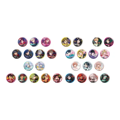 Aiman Paradox Live THREE Anniversary Collection DUAL Flash Badge 29 шт. комплект мерча по IP