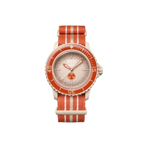 Swatch Mechanical Механизм Мужские часы 42,3 мм Бежевый