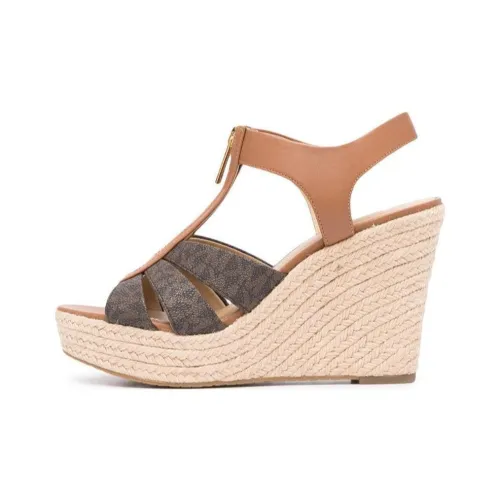 MICHAEL KORS One Ремешок Сандалии Женские Коричневый