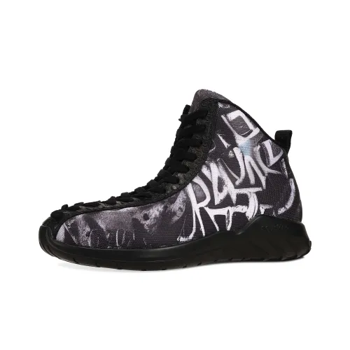 SOULSFENG Slip-resistant Abrasion-resistant MID Баскетбольные кроссовки Unisex Черный