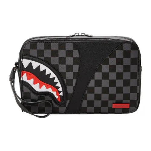 SPRAYGROUND Поливинилхлорид Клатч Стандартный Мужской Черный