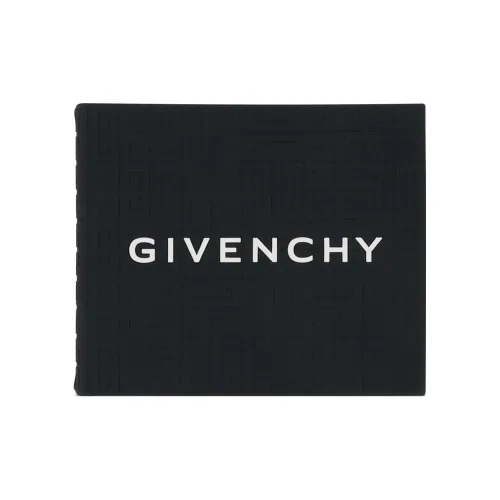GIVENCHY 4G Rubber Wallet Medium Men's Black