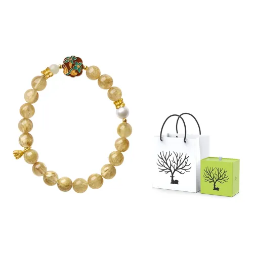 LIBALU Рутиловый Кварцевый Браслет Женский