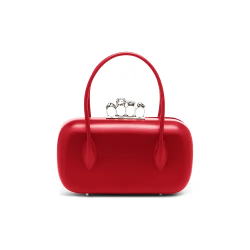Alexander McQueen Smooth Calfskin Bag Regular Women's Red Александр Маккуин Smooth Calfskin Bag Обычный Женский Красный