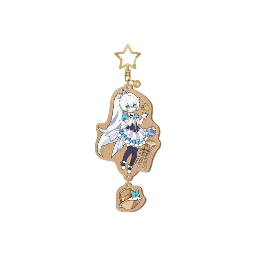 MIHOYO Honkai Impact 3 Wonderland Collection Подвеска из пробки с Элис Подвеска Аниме-тематические брелоки