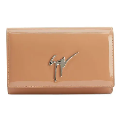 Giuseppe Zanotti GZ Лакированная кожа Сумка через плечо Стандартная Женская Светлый Умбра