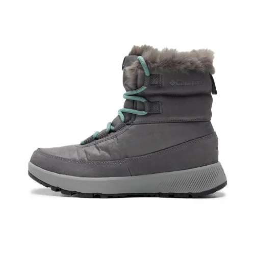 Columbia совместный бренд противоскользящий устойчивый к истиранию термический высокий топ уличная обувь женский серый