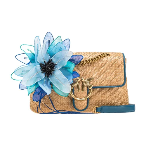 PINKO Raffia Сумка через плечо Стандартная Женская Бежевая