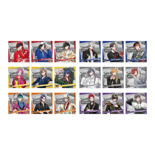 Aiman Hypnotic Microphone Аниме Artboard Принт Набор OF 18 Пк Мерч по IP