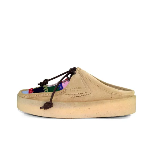 LC23 x Clarks Домашние тапочки Мужские Коричневые Цвет