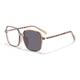 Прозрачный чай (с плоской подошвой, светоотражающие линзы с эффектом анти-синий свет)