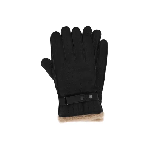 Barbour кожаные перчатки унисекс