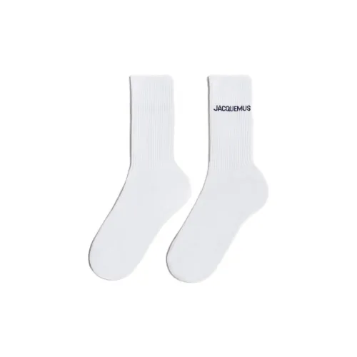 Jacquemus Белые Унисекс Колено Высокие Носки
