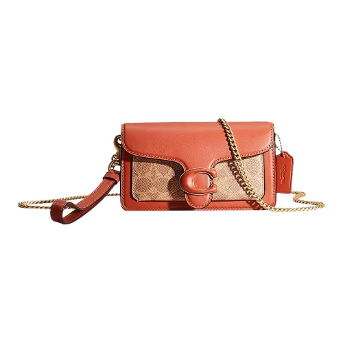 Coach Tabby Холст с дубленой кожей курьерская сумка сумка сумка через плечо маленькая женская