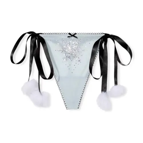 Victoria's Secret Стринг Женские 1 Пачка Синий