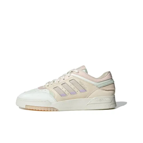 Adidas Originals Drop Step Slip-Resistant Abrasion-Resistant Low Top Skateboard Shoes Women's Beige