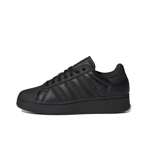 Adidas Originals SUPERSTAR XLG Low Топ Скейтборд Кроссовки Мужские Черные