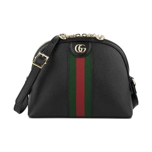 GUCCI Ophidia Кожа Сумка-купол Сумка через плечо Сумка на плечо Женская Синяя