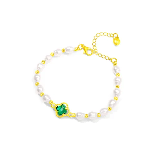 RUOK Shell Pearl Bracelets Women's