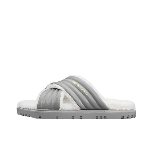 DIOR D Крест Слипоны Женские Серый Белый